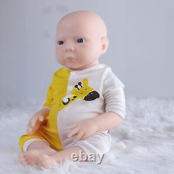 COSDOLL 18.5'' Handmade Reborn Baby Girl Lifelike Silicone Reborn Doll Unpainted