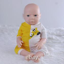 COSDOLL 18.5'' Handmade Reborn Baby Girl Lifelike Silicone Reborn Doll Unpainted