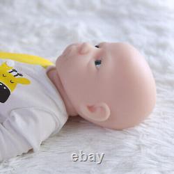 COSDOLL 18.5'' Handmade Reborn Baby Girl Lifelike Silicone Reborn Doll Unpainted