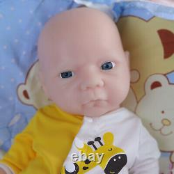 COSDOLL 18.5'' Handmade Reborn Baby Girl Lifelike Silicone Reborn Doll Unpainted