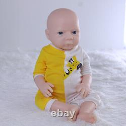 COSDOLL 18.5'' Handmade Reborn Baby Girl Lifelike Silicone Reborn Doll Unpainted