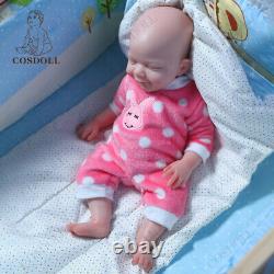COSDOLL 18.5 Platinum Silicone Baby Dolls Newborn Girl Dolls WithDrink-Wet System