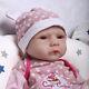 Cosdoll 18.5 Reborn Baby Dolls Can Drink Water&pee Full Silicone Adorable Dolls