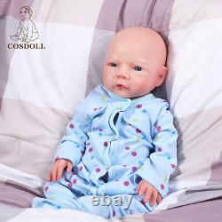 COSDOLL 18.5 in Full Body Silicone Boy Doll 6.61LB Reborn Baby Dolls WithDrink-Wet
