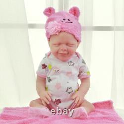 COSDOLL 18.5 in Full Silicone Reborn Baby Girl Doll Platinum Silicone Baby Doll