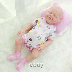 COSDOLL 18.5 in Full Silicone Reborn Baby Girl Doll Platinum Silicone Baby Doll