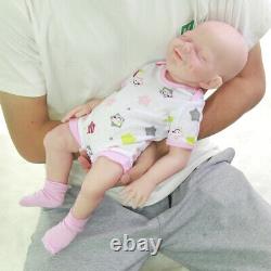 COSDOLL 18.5 in Full Silicone Reborn Baby Girl Doll Platinum Silicone Baby Doll