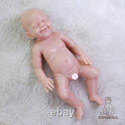 COSDOLL 18.5 in Full ecoflex Platinum Silicone Reborn Baby Girl Doll unpainted