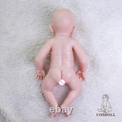 COSDOLL 18.5 in Full ecoflex Platinum Silicone Reborn Baby Girl Doll unpainted