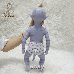 COSDOLL 18 Full Body Platinum Silicone Girl Doll Rooted Hair Reborn Baby Dolls