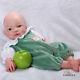 Cosdoll 18'' Lifelike Girl Full Body Platinum Silicone Reborn Baby Dolls Newborn