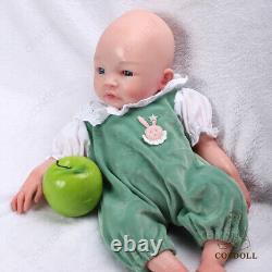 COSDOLL 18'' Lifelike Girl Full Body Platinum Silicone Reborn Baby Dolls Newborn