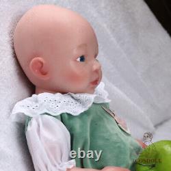 COSDOLL 18'' Lifelike Girl Full Body Platinum Silicone Reborn Baby Dolls Newborn