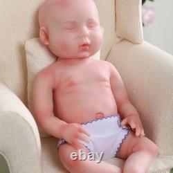 COSDOLL 18 Platinum Full Body Silicone Baby Dolls Reborn Art Baby Girl Doll
