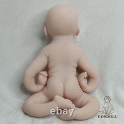 COSDOLL 19''Handmade Silicone Reborn Baby Boy Lifelike Full Silicone NewbornDoll