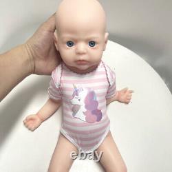 COSDOLL 22Full Body Platinum Silicone Baby Doll Lifelike Reborn Dolls Unpainted