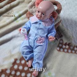 COSDOLL 22in FULL BODY SILICONE REBORN BABY GIRL REALISTIC LIFELIKE DOLLS 4.7KG