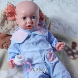 COSDOLL 22in FULL BODY SILICONE REBORN BABY GIRL REALISTIC LIFELIKE DOLLS 4.7KG