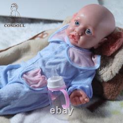 COSDOLL 22in FULL BODY SILICONE REBORN BABY GIRL REALISTIC LIFELIKE DOLLS 4.7KG