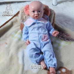 COSDOLL 22in FULL BODY SILICONE REBORN BABY GIRL REALISTIC LIFELIKE DOLLS 4.7KG