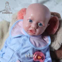 COSDOLL 22in FULL BODY SILICONE REBORN BABY GIRL REALISTIC LIFELIKE DOLLS 4.7KG
