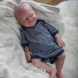 COSDOLL Drink-Wet System Full Silicone Baby Dolls 18.5 Reborn Boy Sleeping Doll