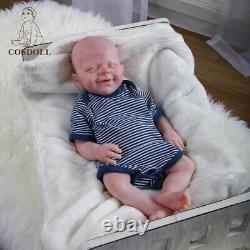 COSDOLL Drink-Wet System Full Silicone Baby Dolls 18.5 Reborn Boy Sleeping Doll