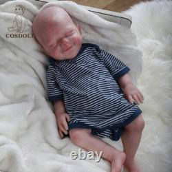 COSDOLL Drink-Wet System Full Silicone Baby Dolls 18 in Reborn Boy Sleeping Doll