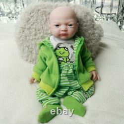 COSODLL 17 Reborn Baby Doll Real Silicone Platinum Silicone Baby Girl Doll