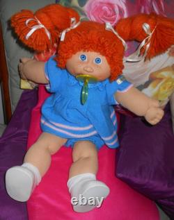 Cabbage Patch Jesmar Spain Paci Doll Wearing Cpkid Jesmar Knitted Dress