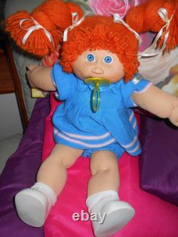 Cabbage Patch Jesmar Spain Paci Doll Wearing Cpkid Jesmar Knitted Dress