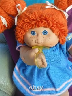 Cabbage Patch Jesmar Spain Paci Doll Wearing Cpkid Jesmar Knitted Dress