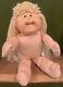Cabbage Patch Kid Doll Lemon Blonde Cpk Hm 19 Vtg 1989 Cpk Toothy Teeth Girl