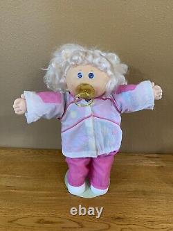 Cabbage Patch Kids Cornsilk Doll Pacifier Designer Line Rare Windbreaker Outfit