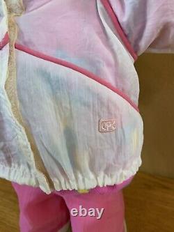 Cabbage Patch Kids Cornsilk Doll Pacifier Designer Line Rare Windbreaker Outfit