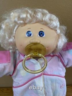 Cabbage Patch Kids Cornsilk Doll Pacifier Designer Line Rare Windbreaker Outfit