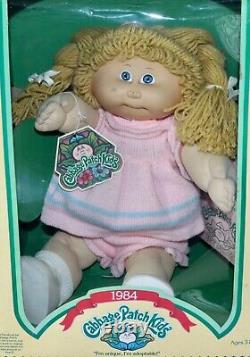 Cabbage Patch Kids Darbie Audrey 1984 Girl Pigtails Xavier Roberts IOB