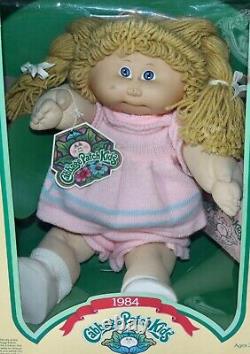 Cabbage Patch Kids Darbie Audrey 1984 Girl Pigtails Xavier Roberts IOB