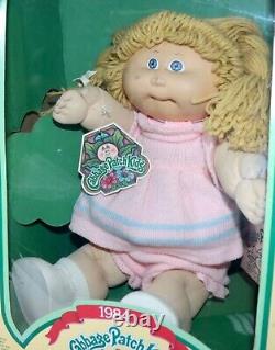 Cabbage Patch Kids Darbie Audrey 1984 Girl Pigtails Xavier Roberts IOB