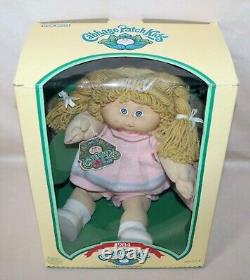 Cabbage Patch Kids Darbie Audrey 1984 Girl Pigtails Xavier Roberts IOB