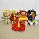 Cabbage Patch Kids Dolls Lot Of 4 Clowns Vintage 1980s