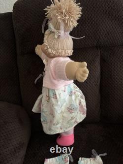 Cabbage Patch Kids Rare Vintage Jesmar 1984 16in Doll Champagne Hair & Blue Eyes