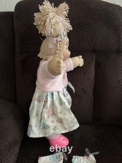 Cabbage Patch Kids Rare Vintage Jesmar 1984 16in Doll Champagne Hair & Blue Eyes