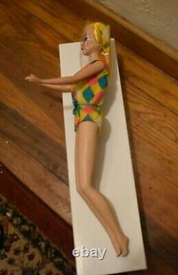 Color Magic Barbie Doll, Suit With Head Dress, Clicking Legs, All Original