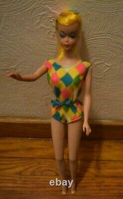 Color Magic Barbie Doll, Suit With Head Dress, Clicking Legs, All Original