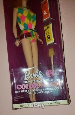 Color Magic Barbie Rare Vintage NRFB Gold Hair. Gorgeous! NO DARKENED VINYL