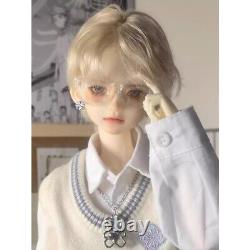Cool 1/4 BJD Doll SD Resin Joint Eyes Face Makeup Young Male Boy Bare Doll Gift