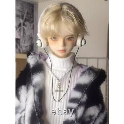 Cool 1/4 BJD Doll SD Resin Joint Eyes Face Makeup Young Male Boy Bare Doll Gift