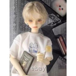 Cool 1/4 BJD Doll SD Resin Joint Eyes Face Makeup Young Male Boy Bare Doll Gift