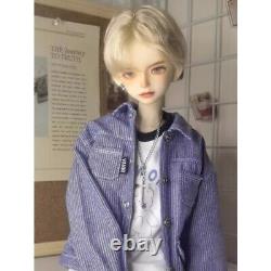 Cool 1/4 BJD Doll SD Resin Joint Eyes Face Makeup Young Male Boy Bare Doll Gift